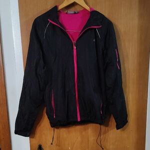 New Balance Black and Pink Ski Jacket